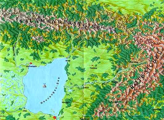 Neunaugensee und die Salamandersteine