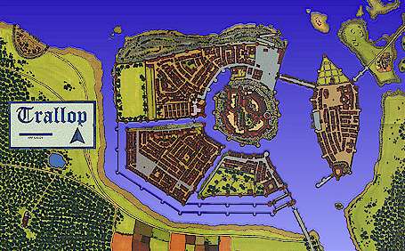 Stadt Trallop